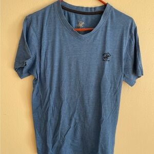 Beverly Hills Polo Club Blue V-Neck Tee